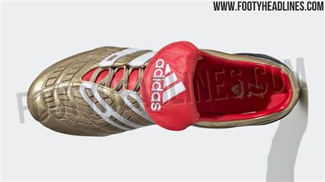 Gold Adidas Predator Accelerator Zinedine Zidane 2019 Boots Released ...