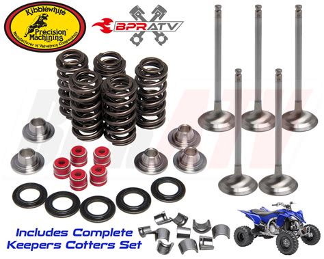 YFZ450 YFZ 450 Kibblewhite Intake Exhaust Valves TITANIUM Springs Kit ...