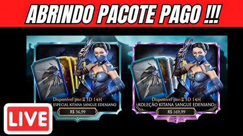 MK Mobile Abrindo Pacote Pago Pacotes E Dicas YouTube