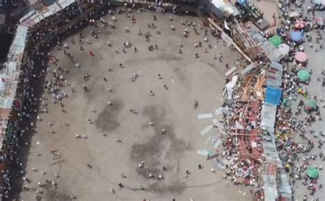 Cuatro Muertos Y Decenas De Heridos Por Desplome De Plaza De Toros En