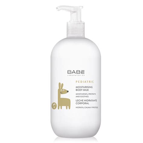 Drėkinamasis kūno pienelis vaikams BABE PEDIATRIC 500 ml Internetinėje MANO vaistinėje