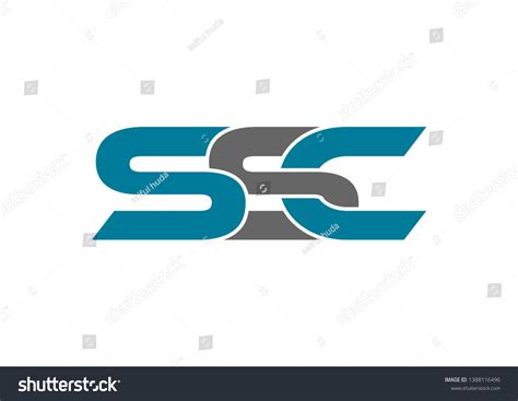 Letter Ssc Logo Design Branding Vector Stock Vector Royalty Free