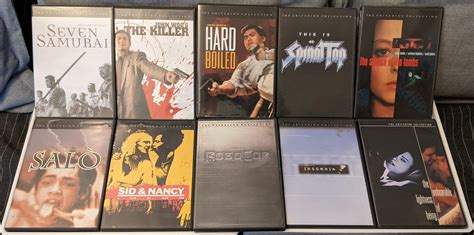 Some Early Ish Criterion Dvds From My Collection Rdvdcollection