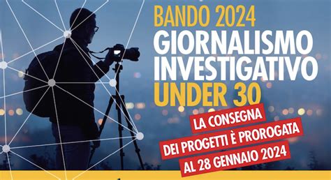 Giornalismo Investigativo Proroga Il Bando Del Premio Morrione