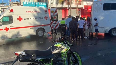 Ambulancia Choca Motociclista En Playa Del Carmen La Verdad Noticias