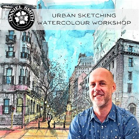 SOLD OUT Urban Sketching And Watercolour Workshop Sat 27 July 2024