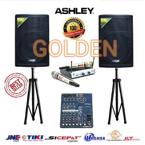 Jual Paket Sound System Karaoke Ashley ACT 500 PRO Original 15 Inch