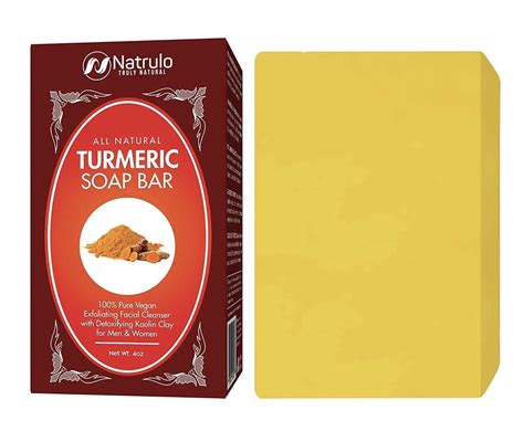 Natural Turmeric Soap Bar 4oz Turmeric Face And Body Wash For Dark Spots Intimate