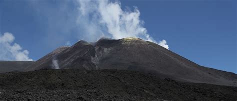 Mount Etna Erupts Massive Ash Cloud Looms Over Eastern Sicily The