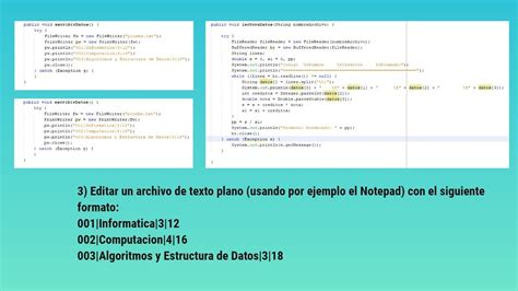 Ejercicio Editar Un Archivo De Texto Plano Java Netbeans Youtube