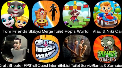 Pop S World Skibydi Merge Toilet Skibidi Toilet Survival Craft Shooter