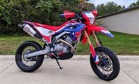 Honda CRF300L Supermoto Project Bike Build SRmoto CRF450RL