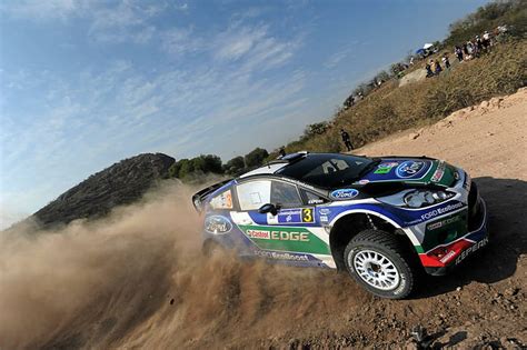 Polvo México vado rally wrc fiesta JM Latvala Latvala Fondo de