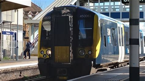 SWR Class 450 Departing Staines 16 3 2024 YouTube