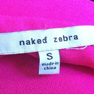 Naked Zebra Tops Naked Zebra Pink Camitank Cute Strap Detail Poshmark