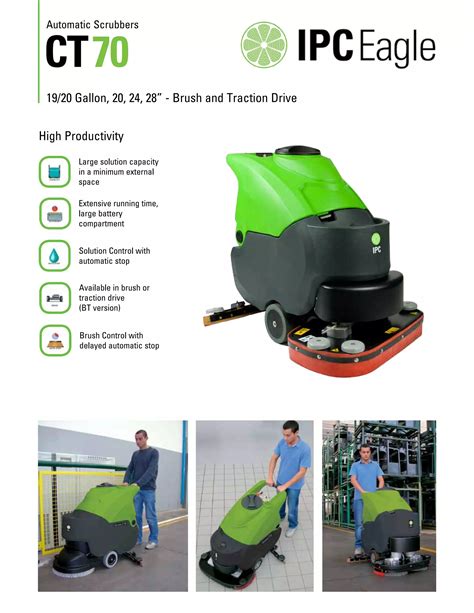 Ipc Eagle Ct70 Automatic Floor Scrubber Pdf