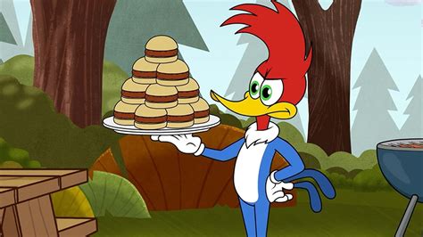 Hour Of Woody Woodpecker Chilly Eats All Of Woody S Food More