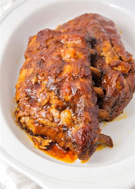 Easy Bbq Rib Crock Pot Recipe Deporecipe Co