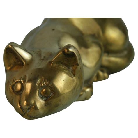 French Bronze Cat Sculpture At 1stdibs Bronze Cats For Sale