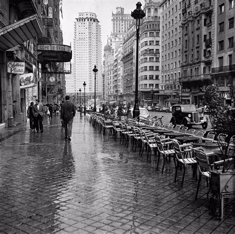 Fotos Hist Ricas De Madrid As Se Viv A El Oto O En La Capital En