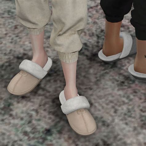 TS4 UGG Coquette Slippers 어그 코케트 슬리퍼 슬리퍼 심즈 4 심즈