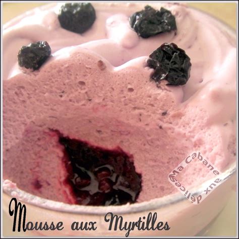 Mousse Fruit E Aux Myrtilles Recettes Faciles Recettes Rapides De Djouza