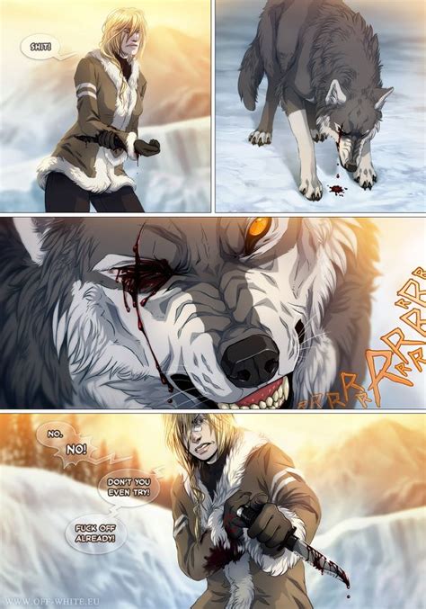 Off White Pg247 By Akreon On Deviantart Off White Comic Fantasy Wolf