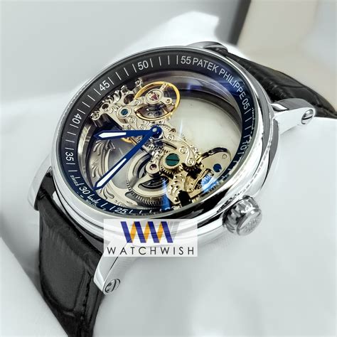 New Collection Silver With Skeleton Dial Automatic Watch – Wrist Icon