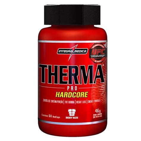 Therma Pro Hardcore Body Size Integral M Dica C Psulas