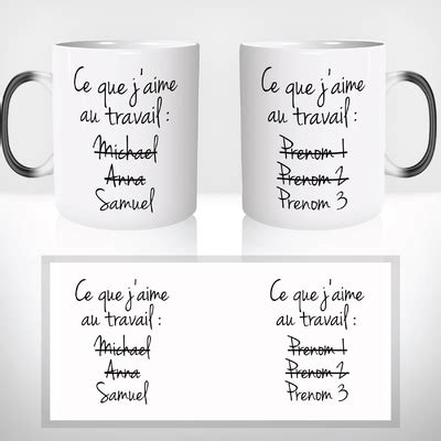 Mug Magique Coll Gues Au Travail M Tiers Coll Gue Mug Magique