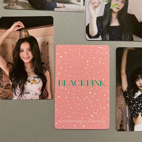 Blackpink Summer Diary Seoul Photocard Jennie Rose Jisoo Lisa