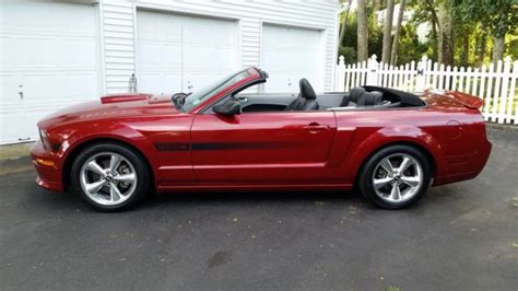 2008 Mustang Gtcs California Special Convertible