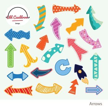 Customizable Arrows Clipart