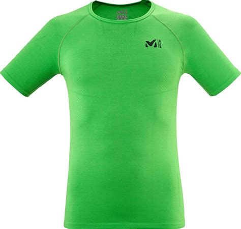 Millet Intense Seam M Chloro Trail Running T Shirts Snowleader