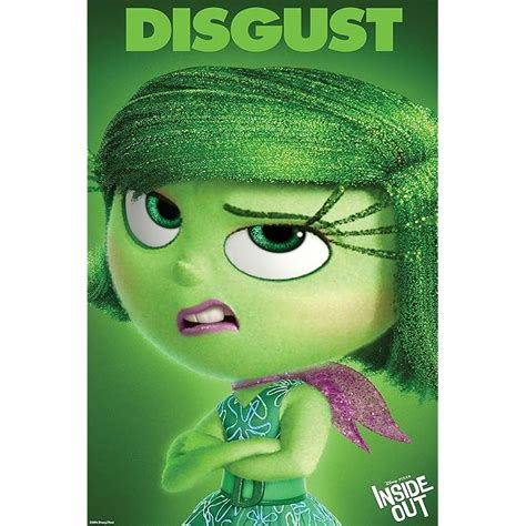 Buy DISGUST Inside Out Movie Poster 24 X 36 Glossy Finish Thick