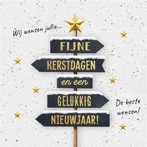 Luckz Kerstkaart Wegwijzer Greetz