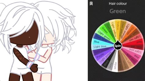 Making Couple Ocs Spin The Wheel Gacha Meme Youtube