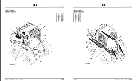 John Deere 240 AND 250 SKID STEERS Parts Catalog – Machine Catalogic