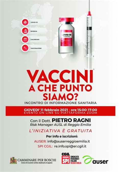 Vaccini A Che Punto Siamo Incontro Di Formazione Sanitaria Online