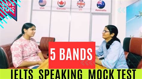 IELTS Speaking Mock Test 5 Bands With Explanation YouTube