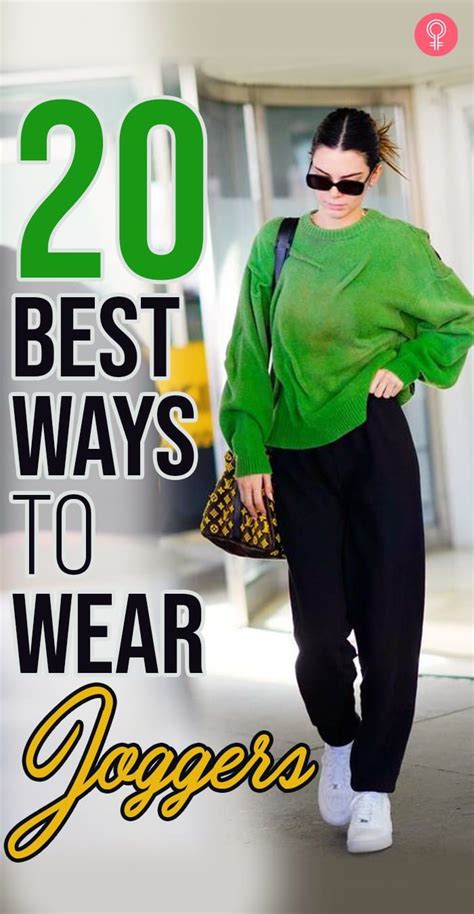 20 Best Ways To Wear Joggers To Look Stylish Artofit