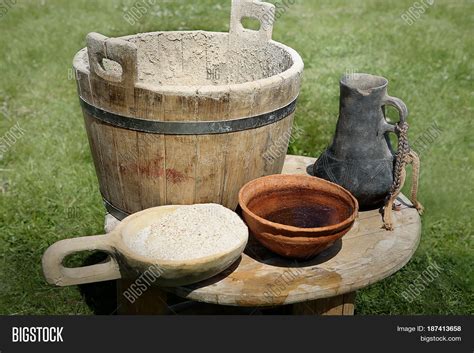 Medieval Ware Wooden Image And Photo Free Trial Bigstock