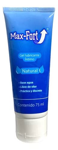 Gel Lubricante Íntimo Max Fort Natural 75ml MercadoLibre