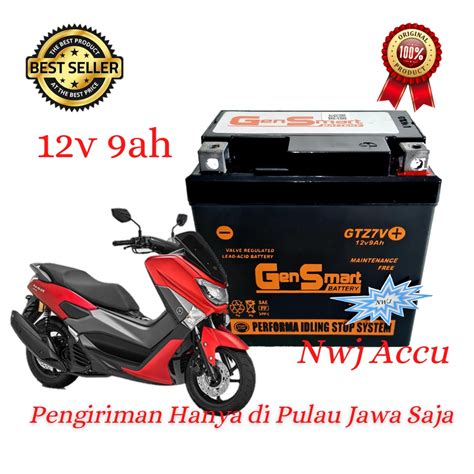 Jual Aki Motor Yamaha NMax Old Aerox 155 ABS Lexi XMax GTZ7V GTZ8V