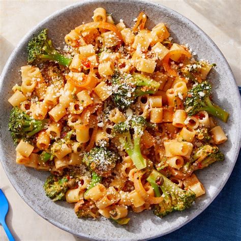 Ditali Pasta And Broccoli With Calabrian Chile Tomato Sauce Recipe