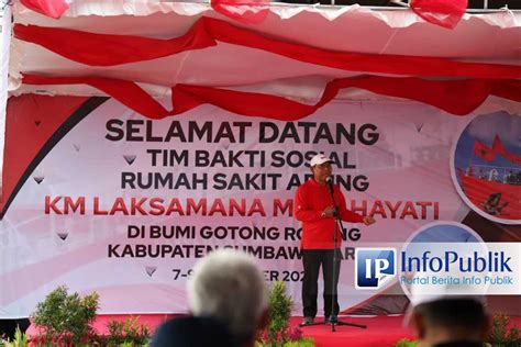 InfoPublik Bakti Sosial Rumah Sakit Apung Laksamana Malayahati