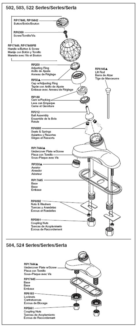 Delta Faucet Repair Parts Diagram Interior Design