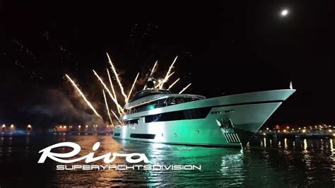 Luxury Superyacht Riva Yacht 50m My Race World Première Youtube