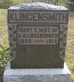 Mary Elizabeth Berry Klingensmith Find A Grave Memorial