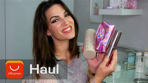 Aliexpress Haul Make Up Diary Youtube